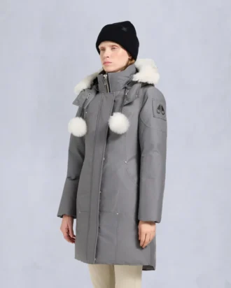 Originele Stirling-parka met schapenvachtrand
