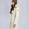 Originele Stirling-parka met schapenvachtrand