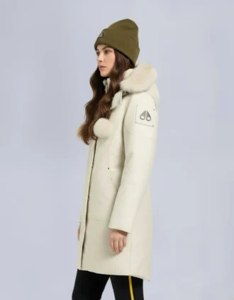 Originele Stirling-parka met schapenvachtrand