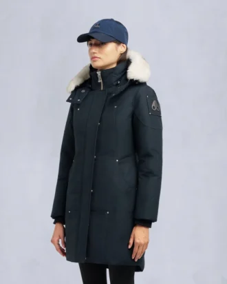 Originele Stirling-parka met schapenvachtrand