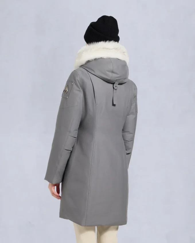 Originele Stirling-parka met schapenvachtrand
