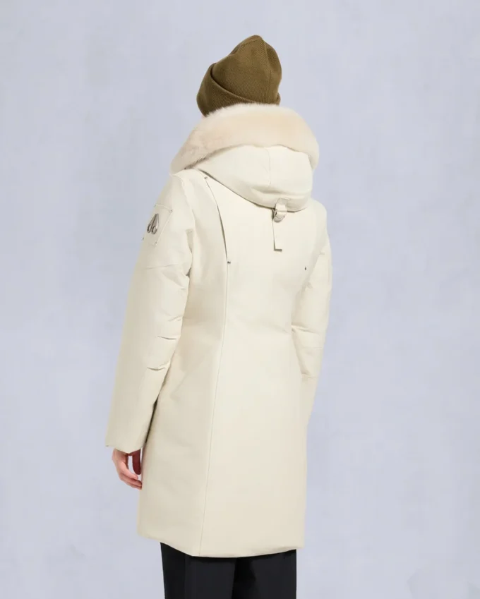 Originele Stirling-parka met schapenvachtrand