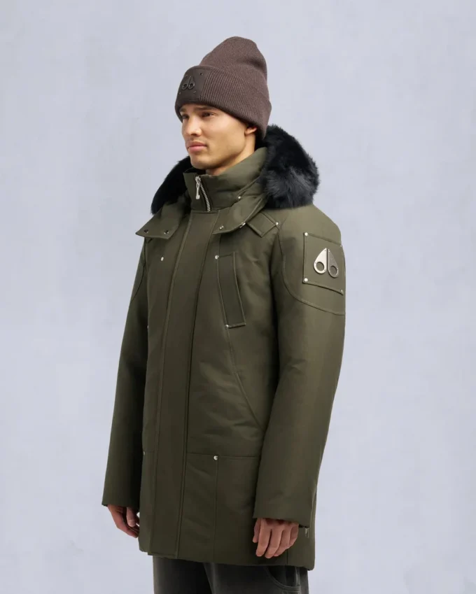 Originele Stirling Parka met schapenvachtrand