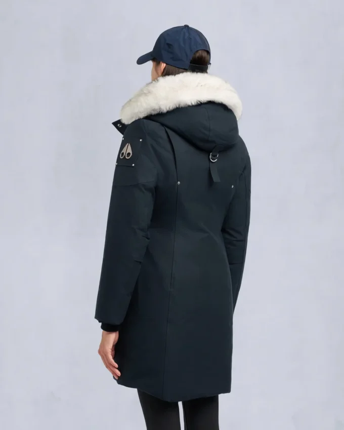 Originele Stirling-parka met schapenvachtrand