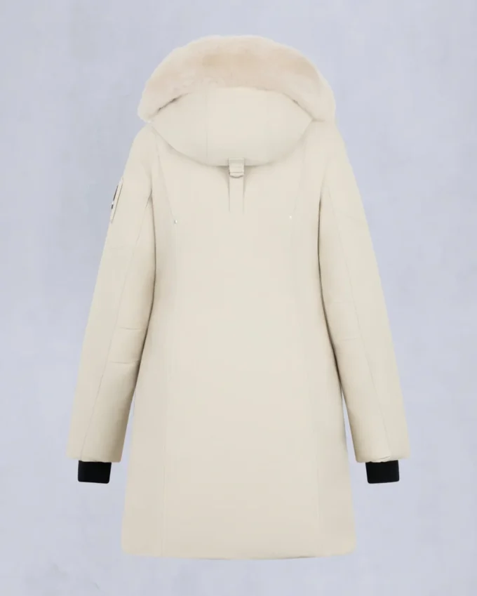 Originele Stirling-parka met schapenvachtrand