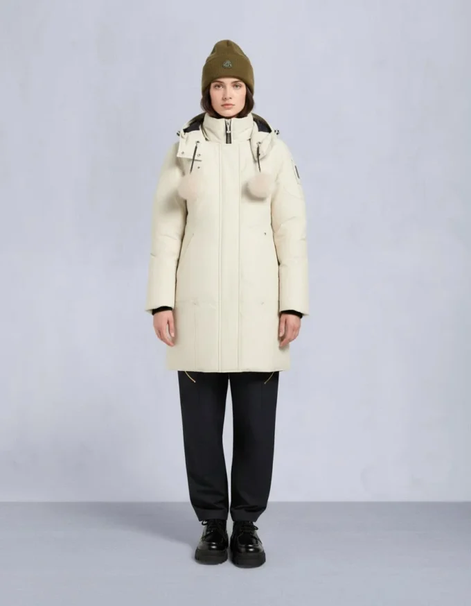 Originele Stirling-parka met schapenvachtrand