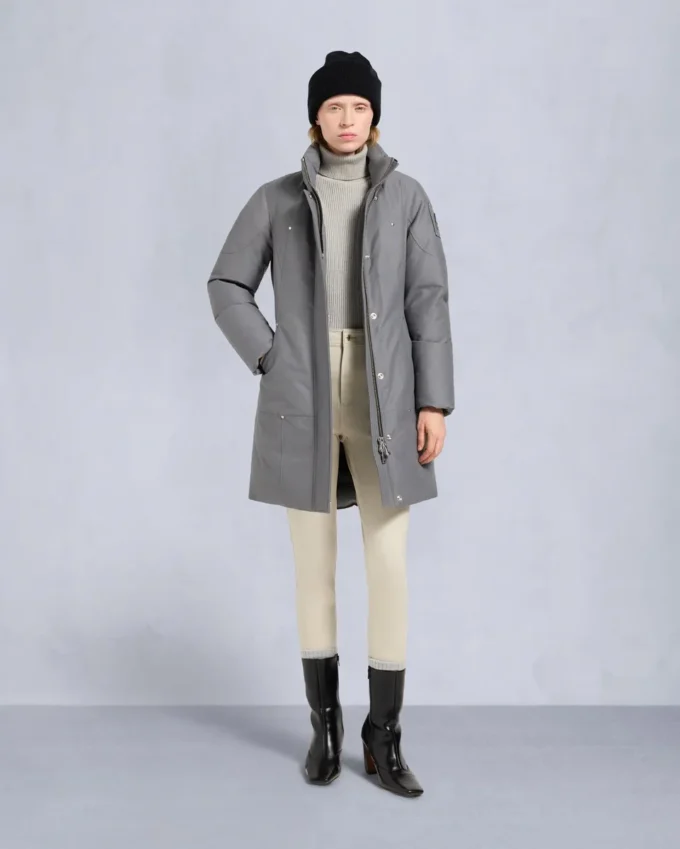 Originele Stirling-parka met schapenvachtrand