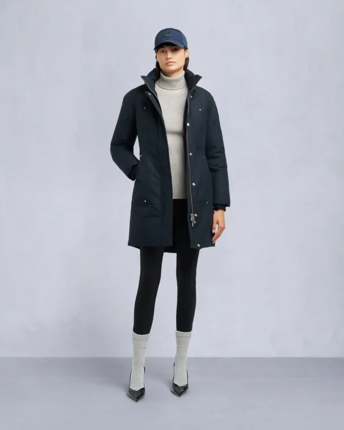 Originele Stirling-parka met schapenvachtrand