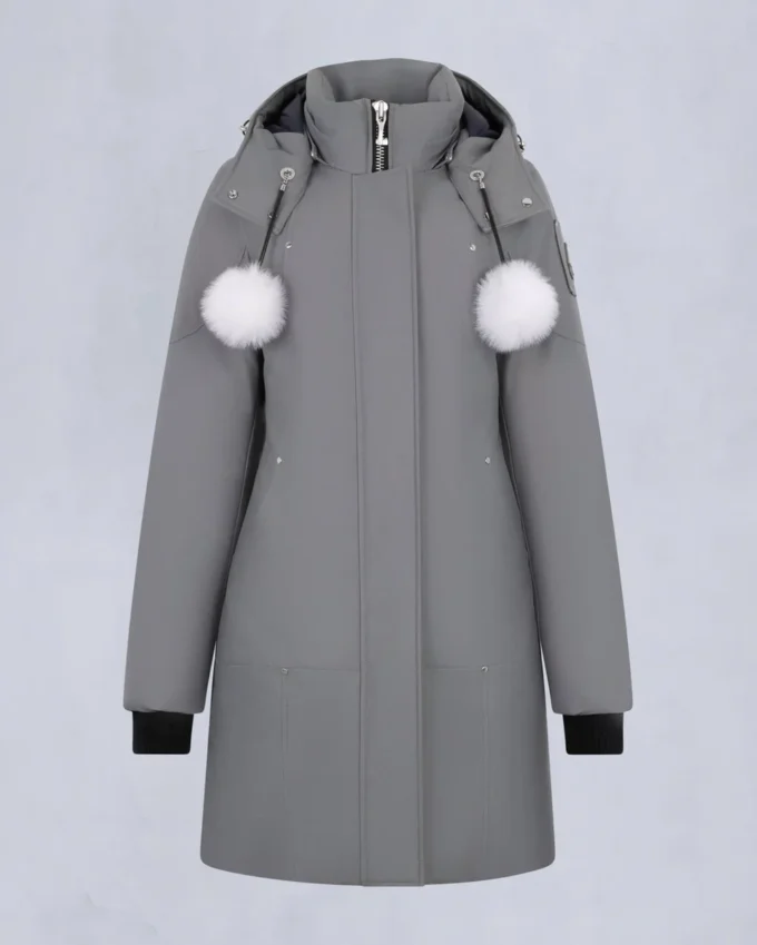 Originele Stirling-parka met schapenvachtrand