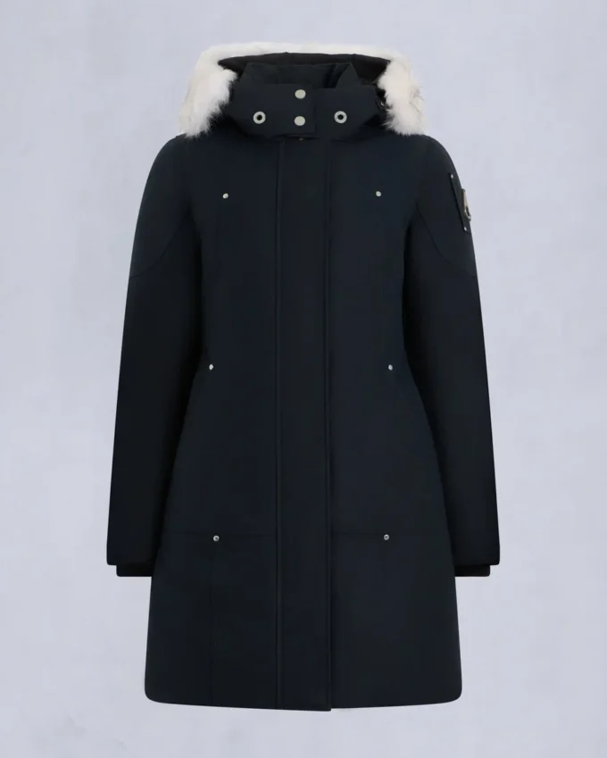 Originele Stirling-parka met schapenvachtrand