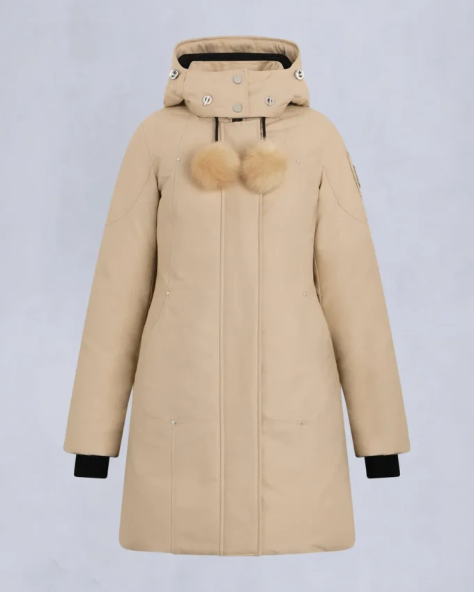 Originele Stirling-parka met schapenvachtrand