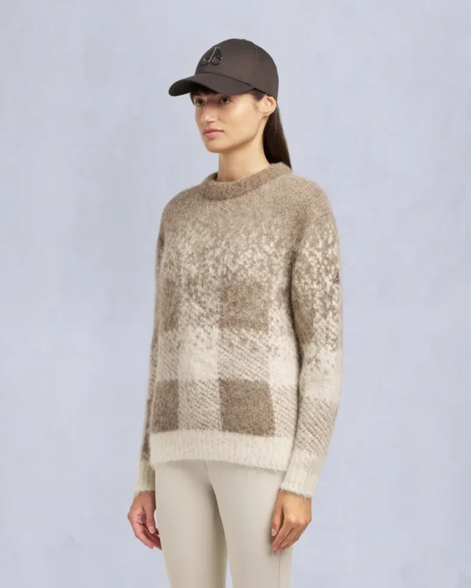 Palmer trui met ronde hals