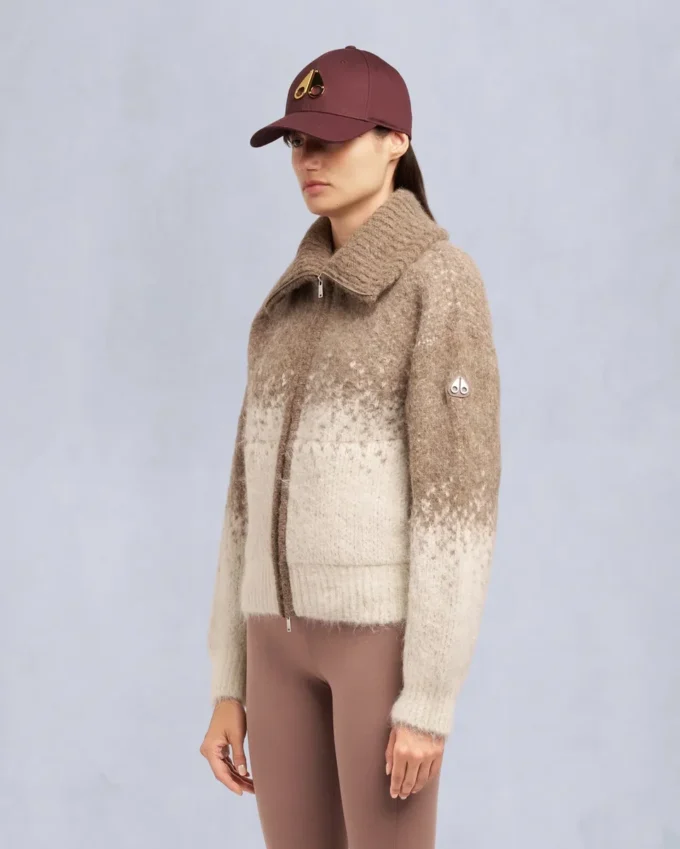 Palmer trui met volledige ritssluiting