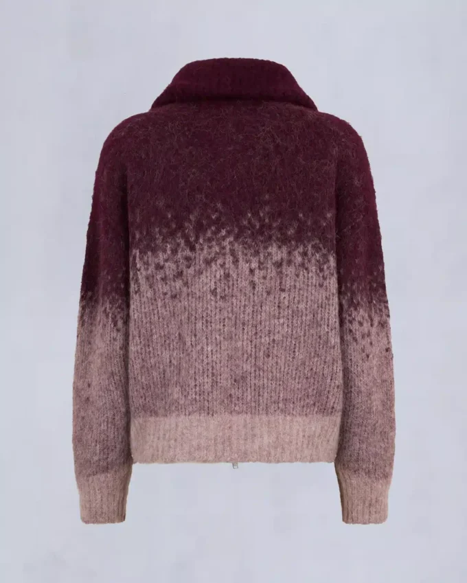 Palmer trui met volledige ritssluiting