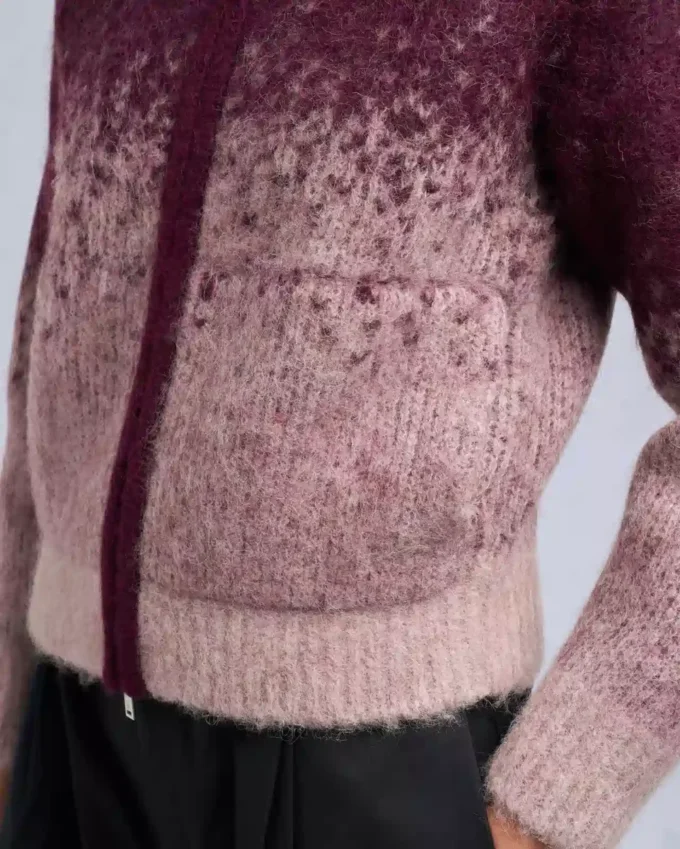 Palmer trui met volledige ritssluiting