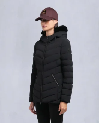 Roselawn jasje met schapenvachtrand