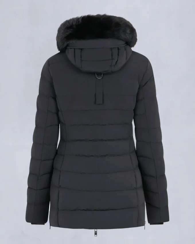 Roselawn jasje met schapenvachtrand